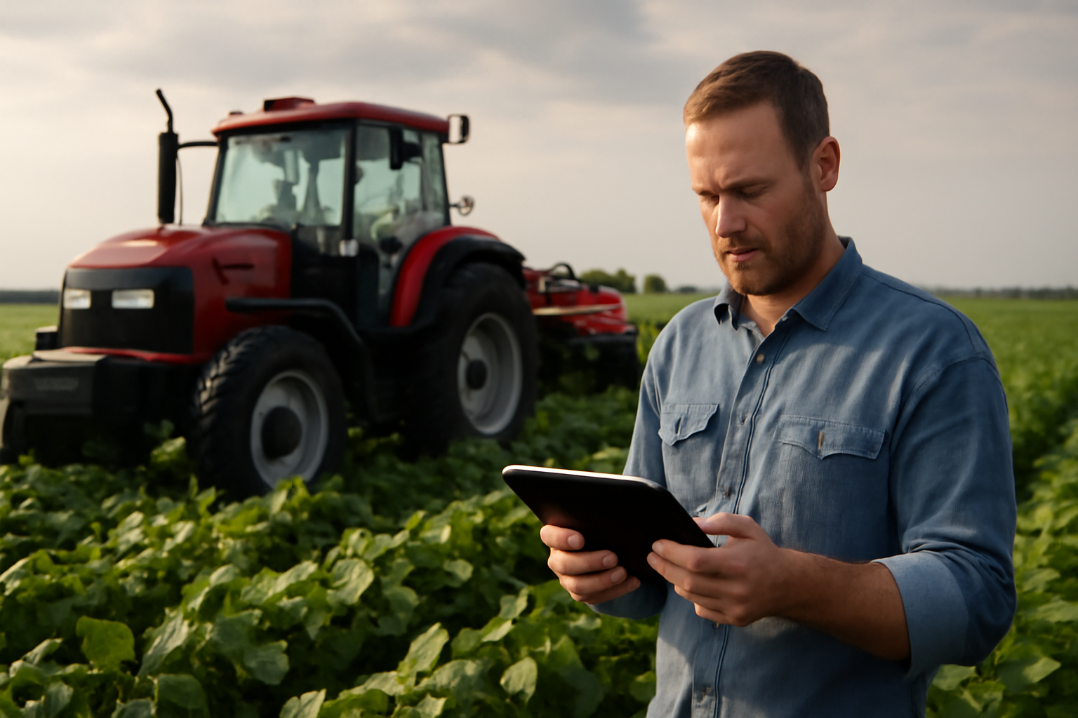 How technology helps modern agriculture